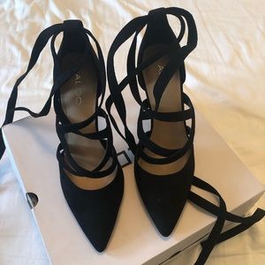 Sexy Black Aldo Heels